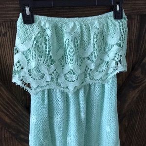 Strapless boutique dress